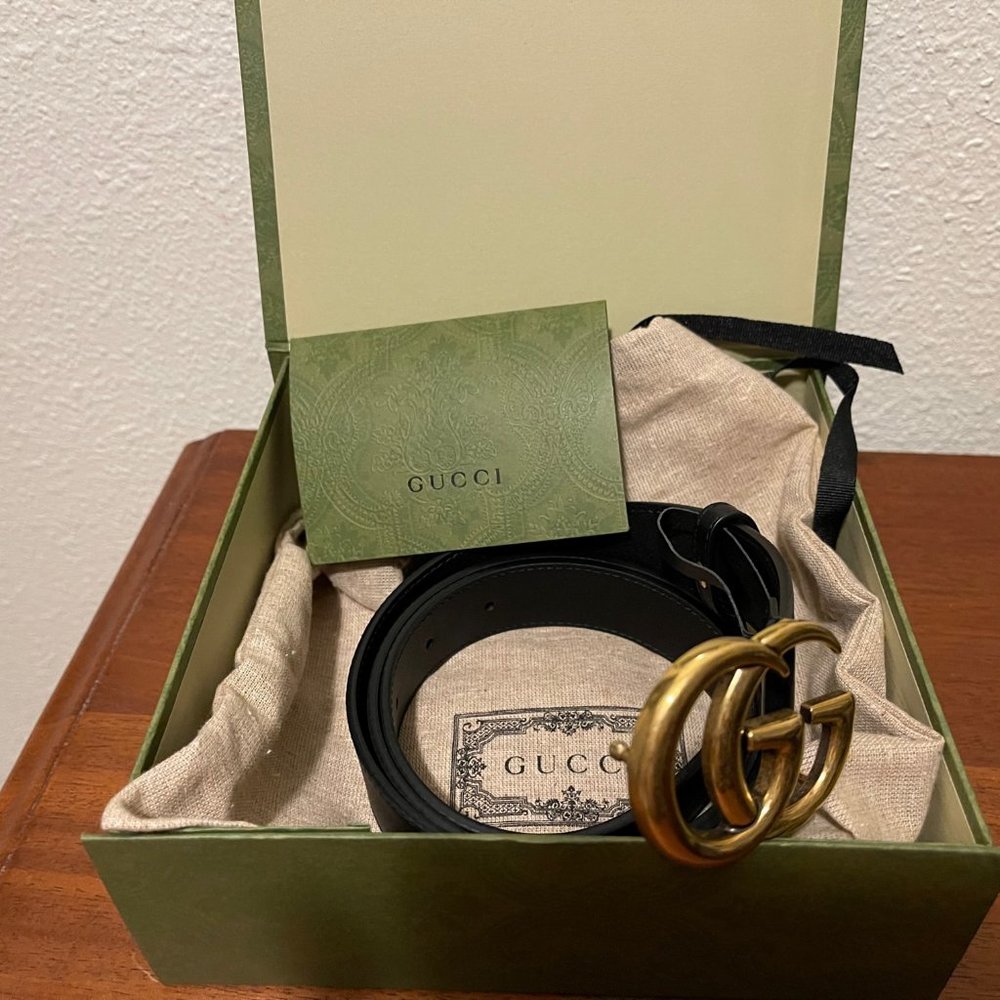 Mens Gucci Belt Size 38
